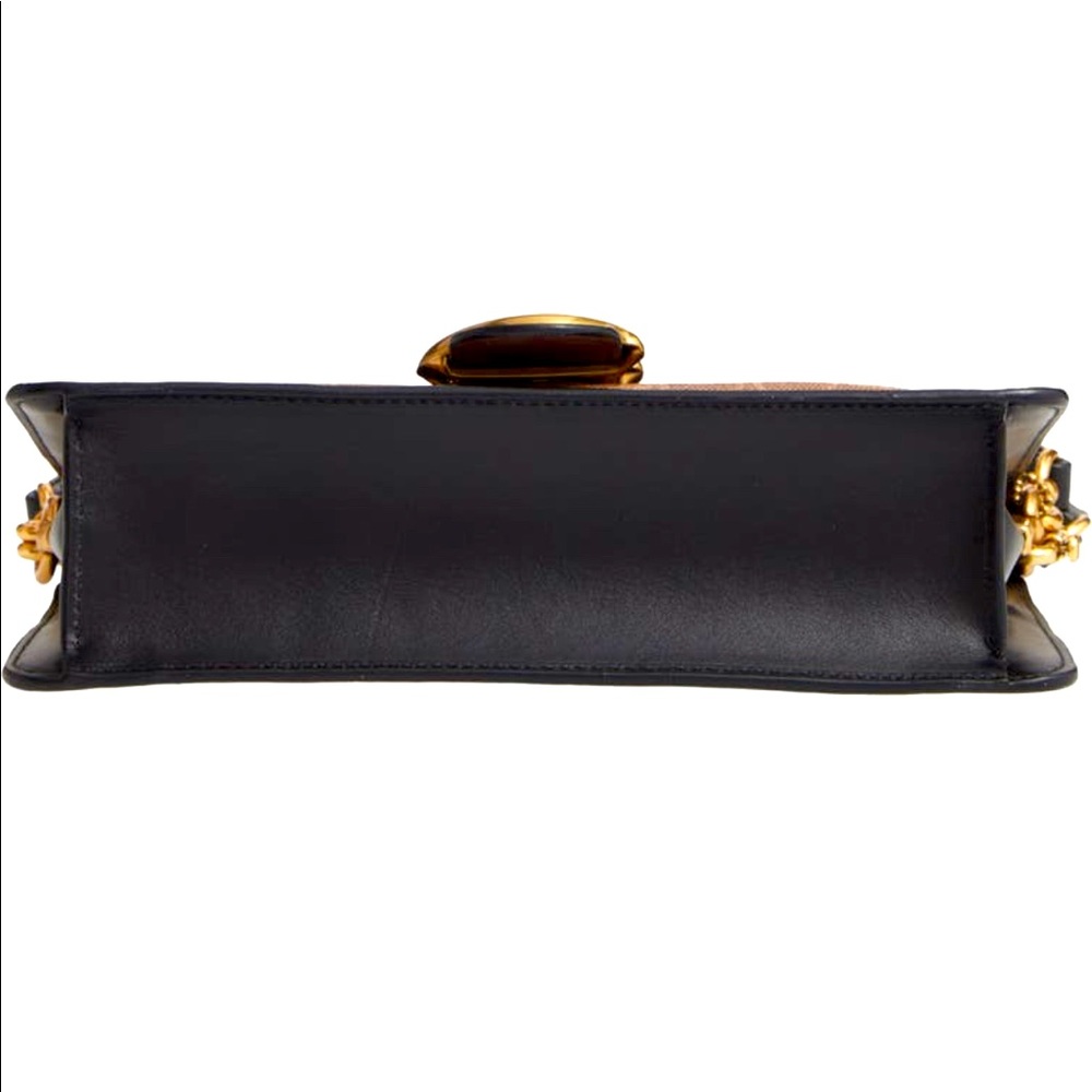 Tabby Signature Coated Canvas & Leather Crossbody Bag Gem